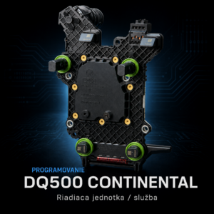 Programovanie DQ500 0BH/0BT CONTINENTAL 0BH927711C